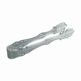 Ice Tongs, Nickel Plated 7.25" L