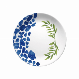 Santorini Cruise Melamine Dessert Plate / Set of 4