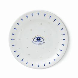 Spirit Eye Porcelain Dinner Plate / Set of 4