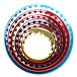 1 Set Cookies Cutter Frame Cake Mould DIY Star Tree Round Heart Flower Mold - Z1 - Circle