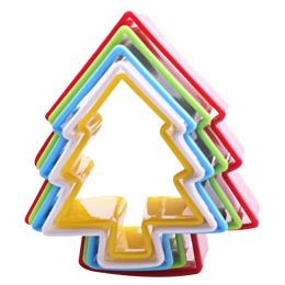 1 Set Cookies Cutter Frame Cake Mould DIY Star Tree Round Heart Flower Mold - Z7 - Tree