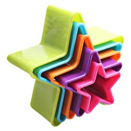 1 Set Cookies Cutter Frame Cake Mould DIY Star Tree Round Heart Flower Mold - Z6 - Star