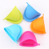 Thickened Food Grade Silicone Antiperm Set Dish Holder Kitchen Insulation Dish Holder Baking Oven - purple single