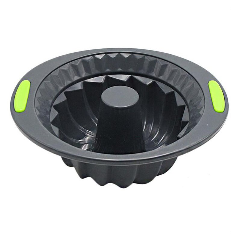9" Silicone Bundt Cake Pan Baking Pans Cake Molds Non-Stick Silicone Baking Molds with Metal Reinforced Frame More Strength Oven Safe - Bundt 9" Silicone Bundt Cake Pan Baking Pans Cake Molds Non-Stick Silicone Baking Molds with Metal Reinforced Frame More Strength Oven Safe - Bundt