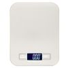 5KG/1G Electronic Kitchen Scale White--YS - as picture
