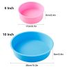 Silicone Cake Mold Baking Bakeware Pan Round 10 Inch and 6 Inch BPA-Free Round Cake Pan Non-Stick - full set - Suits