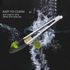 Premium Silicone Kitchen Tongs BPA Free Non-Stick BBQ Cooking Grilling Locking Food Tongs XH - 12 Inch
