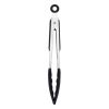 Premium Silicone Kitchen Tongs BPA Free Non-Stick BBQ Cooking Grilling Locking Food Tongs XH - 12 Inch