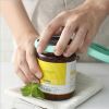 Multi-function 3 in 1 Bottle Caps Opener Silicone Beer Bottle Screw Cap Bottle Jar Opener Unscrew Caps Tool - green