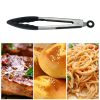 Premium Silicone Kitchen Tongs BPA Free Non-Stick BBQ Cooking Grilling Locking Food Tongs XH - 12 Inch