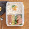 Microwaveable Lunch Box Divided Fruit Box Pupils Portable Lunch Box Fresh-keeping Box - 950ml