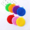Insulated Decontamination Silicone Kitchen Dishwashing Brush - Green