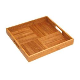 Lipper Bamboo Criss-Cross Serving Tray