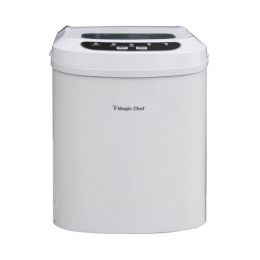 Magic Chef MCIM22W 27-Lb.-Capacity 95-Watt Portable Ice Maker (White)